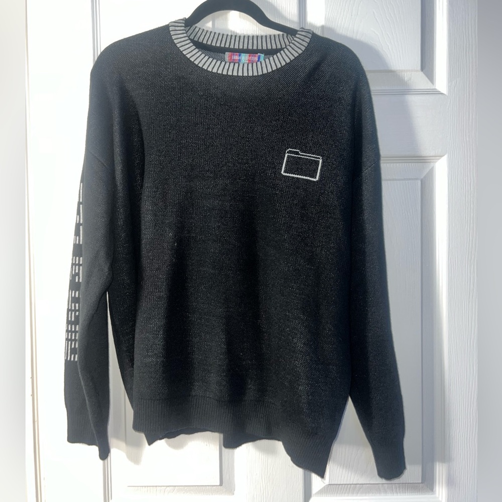 NWT Urban Outfitters “data” Sweater